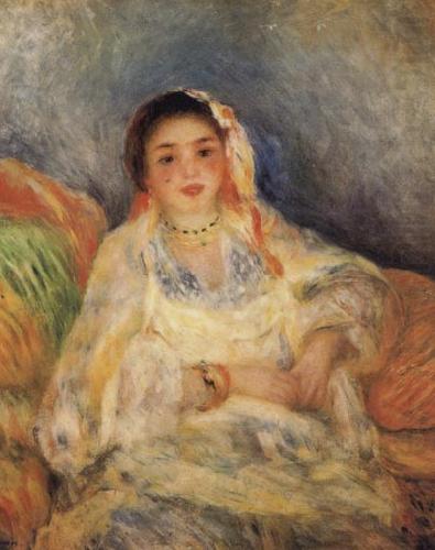 Algerian Woman Seated, Pierre Renoir